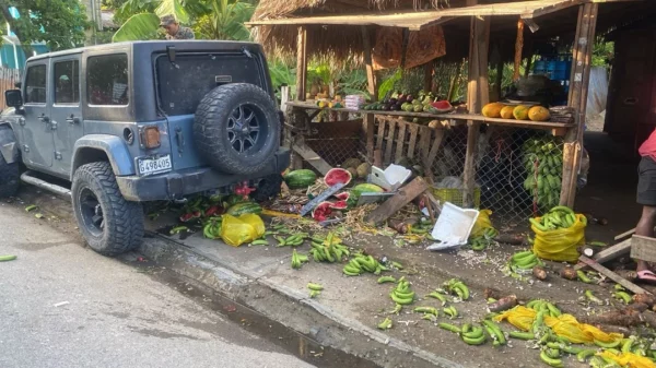 Accidente en Valverde