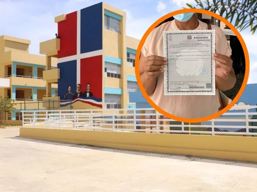 Actas de nacimientos en escuelas