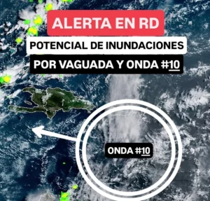 Jean Suriel: choque de vaguada y onda tropical puede causar precipitaciones más significativas e inundaciones