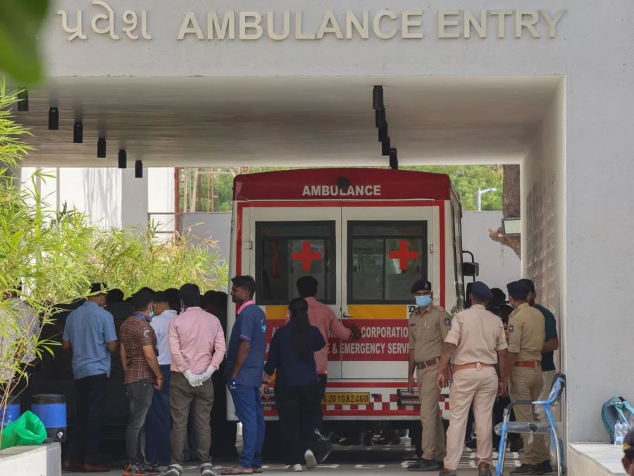 Ambulancia en India Ambulancia en India