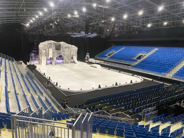 así será el arena de Santo Domingo.