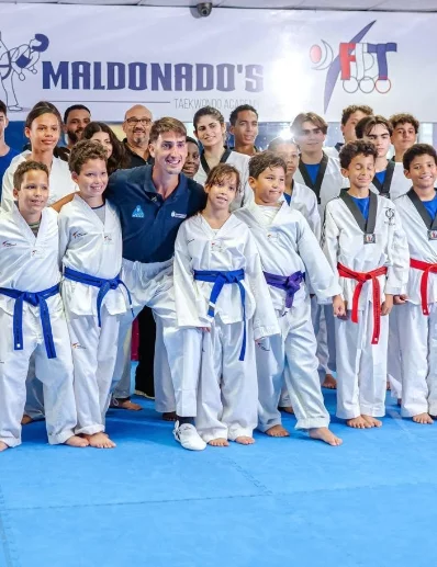 Atletas que participaron en el evento de taekwondo. Fuente externa Atletas que participaron en el evento de taekwondo. Fuente externa