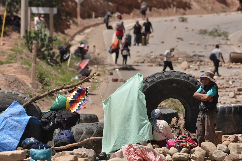 Bloqueos en Bolivia