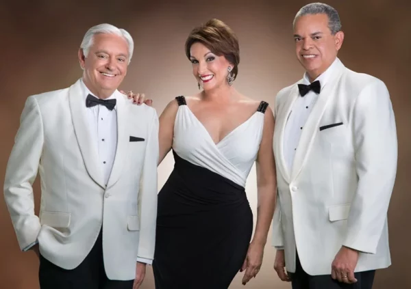 Cecilia García, Cuquín Victoria y Felipe Polanco, Boruga