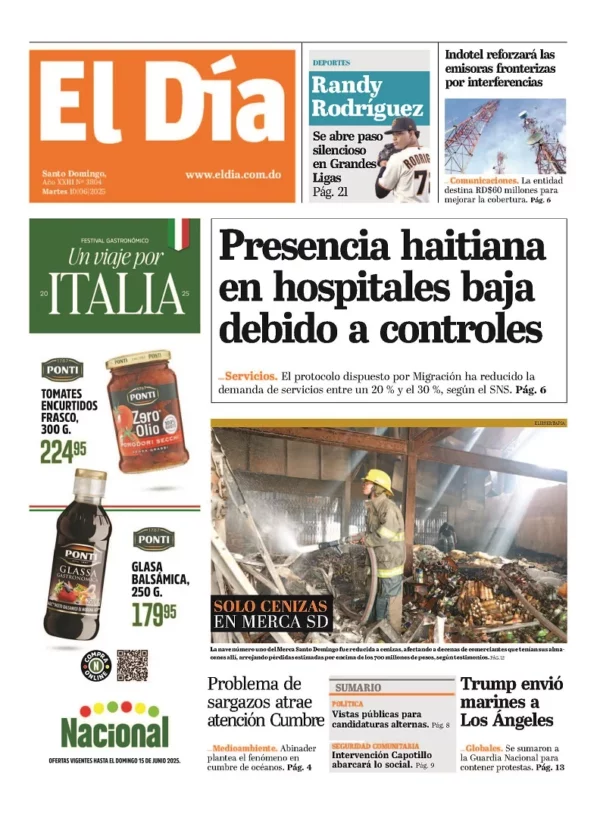 Edición impresa 10 de junio de 2025