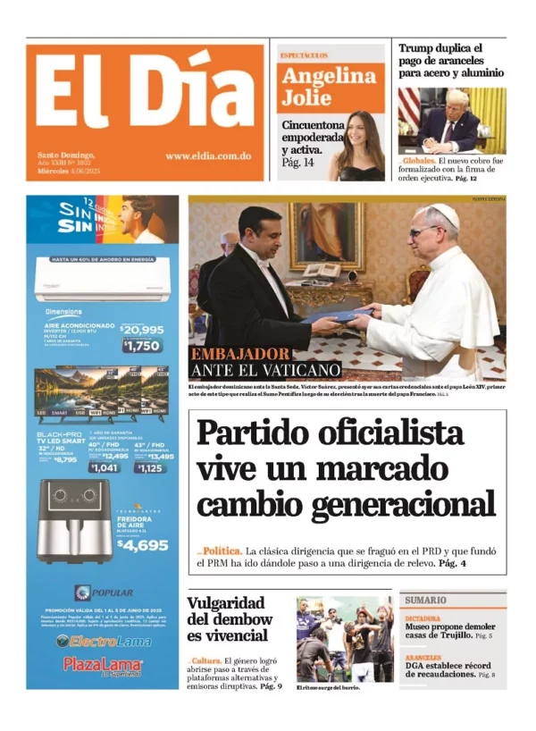 Edición impresa 04 de junio de 2025