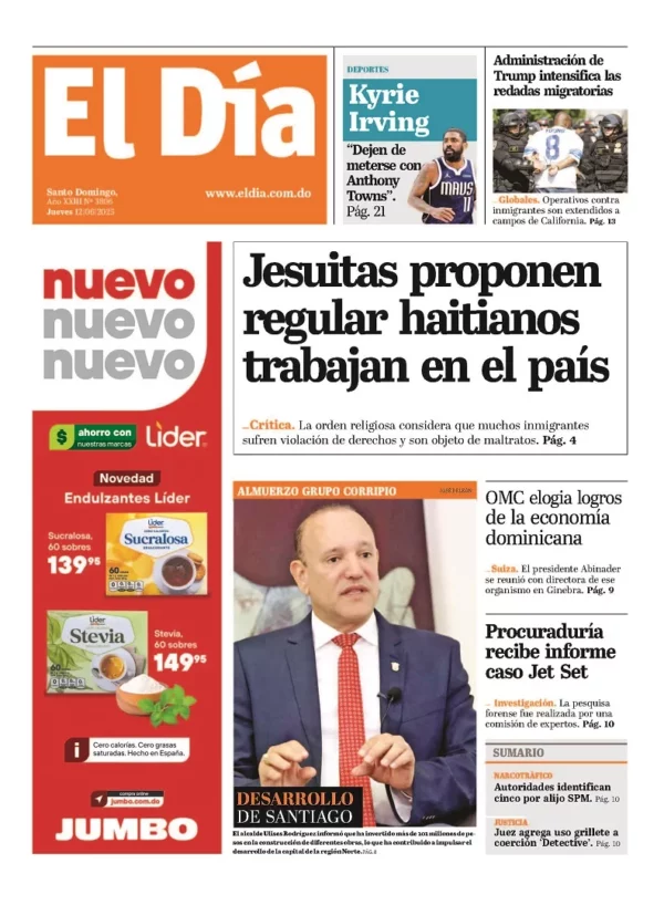 Edición impresa 12 de junio