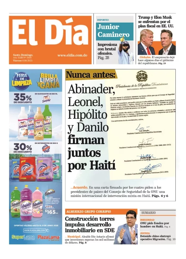 Edición impresa 6 de junio