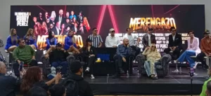 Rueda de prensa de El Merengazo en Venezuela