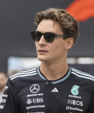 George Russell piloto de la escudería Mercedes. Fuente externa