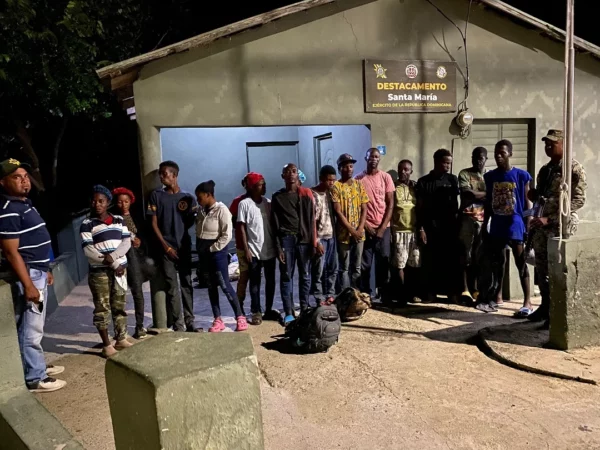 Haitianos detenidos en Dajabón