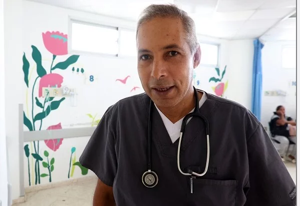 Cristian Díaz, encargado de emergencia del Hospital Infantil Robert Reid Cabral