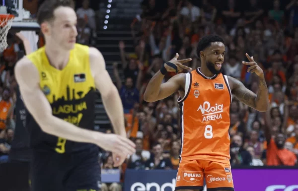 Jean Montero fue el hombre clave en el triunfo del Valencia Basket. Fuente externa