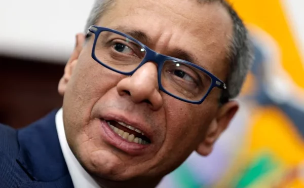 El ex vicepresidente de Ecuador, Jorge Glas, en 2017