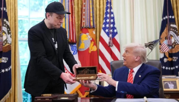La alianza entre Donald Trump y Elon Musk derivó ayer en una guerra abierta. Fuente externa