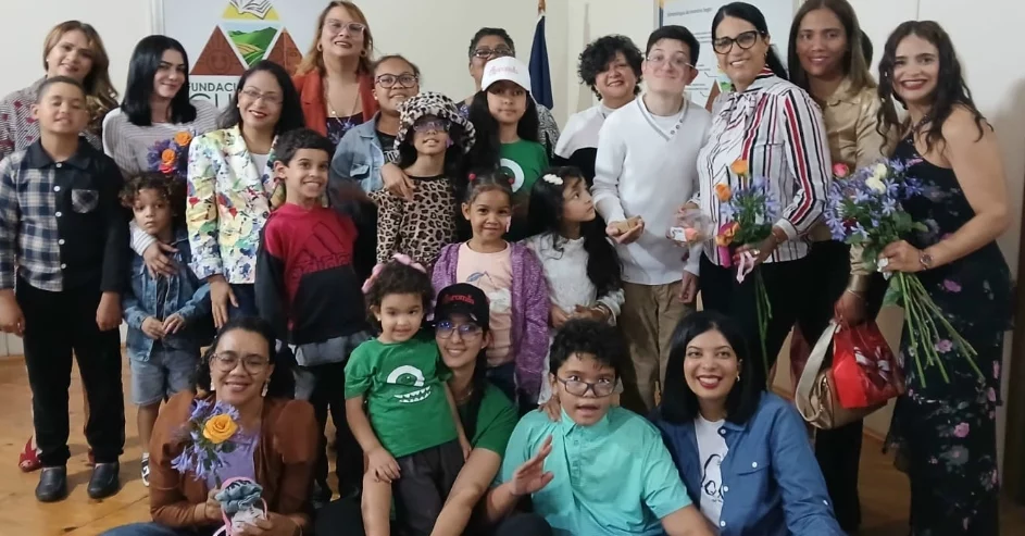Las madres que se dieron cita al evento. Fuente externa