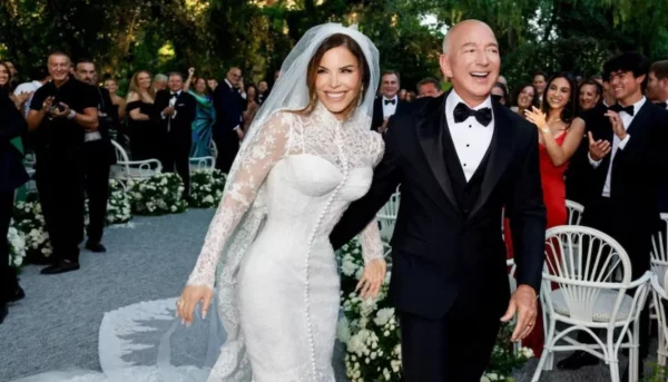 Lauren Sánchez y Jeff Bezos