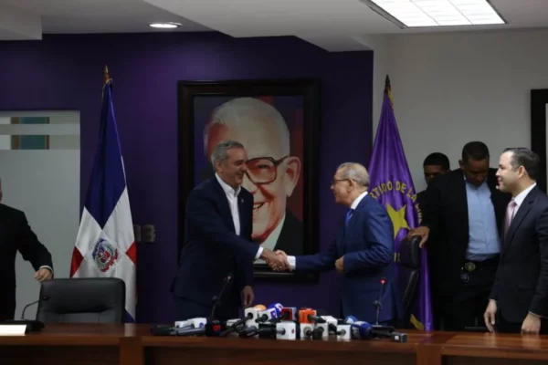 Luis Abinader-Danilo Medina-reunión sobre Haití-Haití