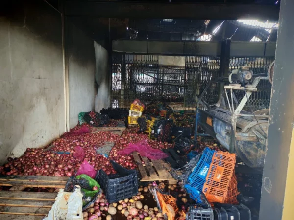 Merca Santo Domingo Incendio afectó a 110 locales