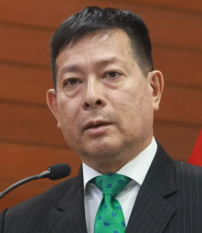 Ministro Eduardo Arana. Fuente externa