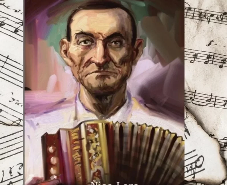 Ñico Lora fue el compositor de San Antonio. Fuente externa Ñico Lora fue el compositor de San Antonio. Fuente externa