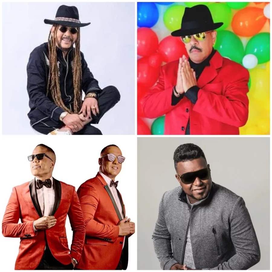 Parte de los artistas del Latin Music Tours Parte de los artistas del Latin Music Tours