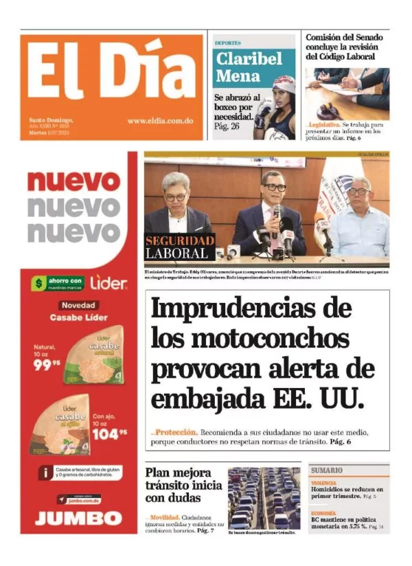 Portada impresa 0107