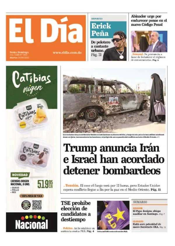 Portada impresa 24-06-2025