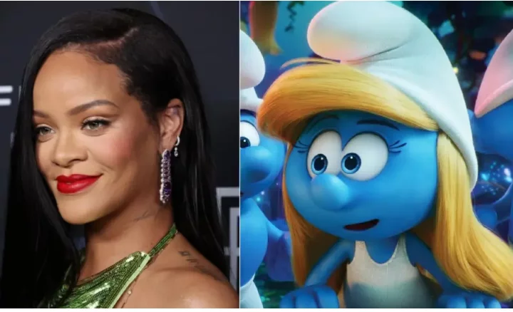 Rihanna y Pitufina Rihanna y Pitufina