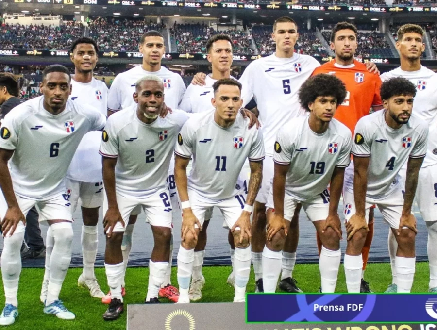 Selección absoluta de República Dominicana que hizo su debut el pasado fin de semana en Copa Oro de la Concacaf. Archivo