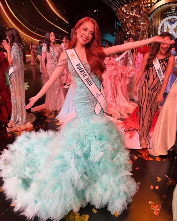 Valeria Pérez, Miss Mundo Puerto Rico. Fuente externa