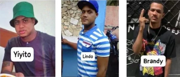 Policía Nacional busca tres individuos por homicidio en San Cristóbal