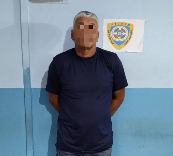 El detenido es Gergio Augusto Adames Torrez (a) Marcos, de 65 años El detenido es Gergio Augusto Adames Torrez (a) Marcos, de 65 años