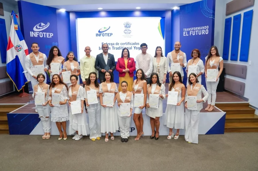 INFOTEP y la Embajada de la India promueven el bienestar integral a través de la formación en Yoga INFOTEP y la Embajada de la India promueven el bienestar integral a través de la formación en Yoga