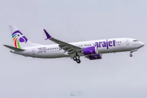 Arajet celebra cóctel con el inicio de operaciones en Newark