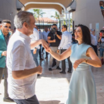 Raquel Arbaje revive la chispa del primer encuentro con el presidente Abinader