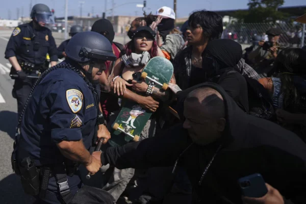 disturbios en Los Ángeles