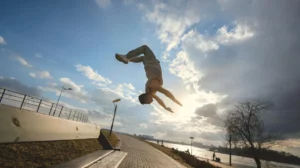 El parkour demanda un gran esfuerzo físico. Fuente externa
