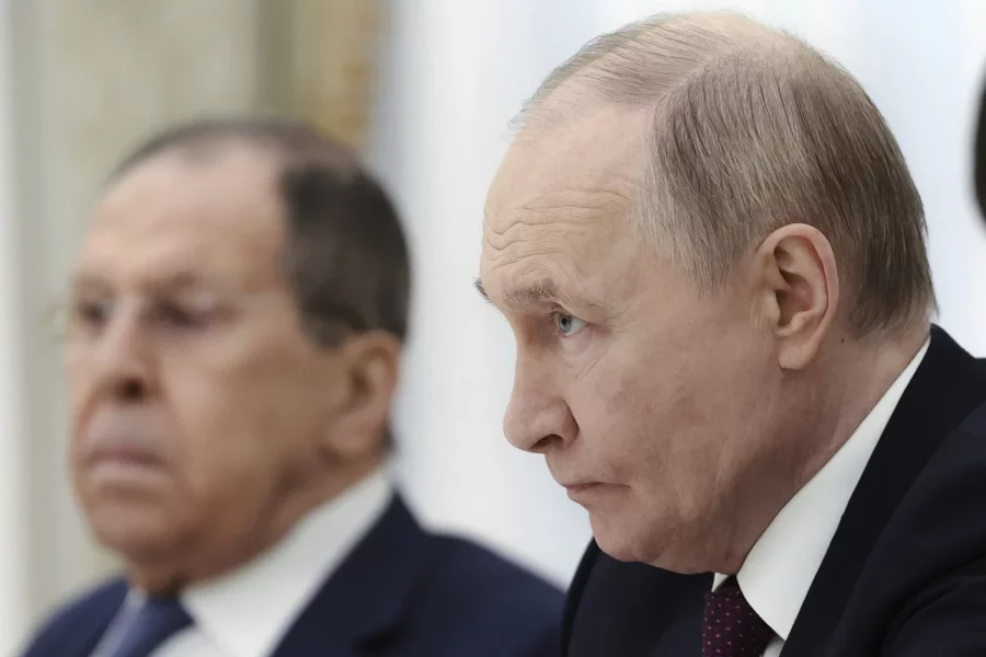putin y su canciller putin y su canciller