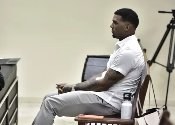 Wander Franco durante su audiencia