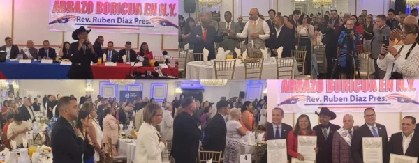 zzzzzzzzzzzzzzzzzz Reverendo Díaz efectúa tradicional «Abrazo Boricua en NY»_ asisten cientos dominicanos (1)