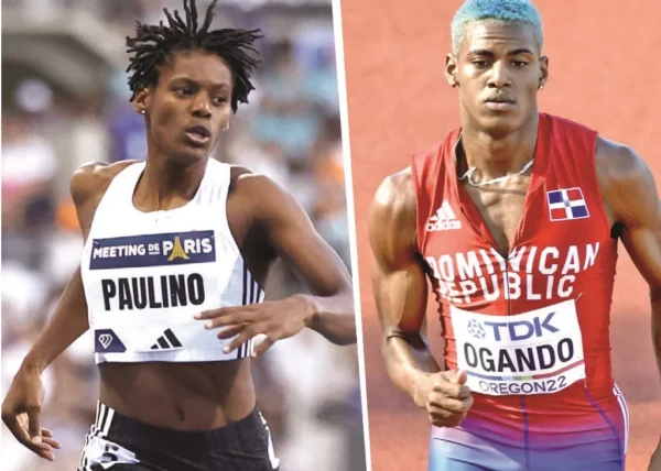 Marileidy Paulino   y Alexander Ogando corren hoy en  la parada de la Liga Diamante en Mónaco.