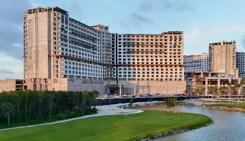El nuevo Moon Palace está en la fase de terminación. El nuevo Moon Palace está en la fase de terminación.