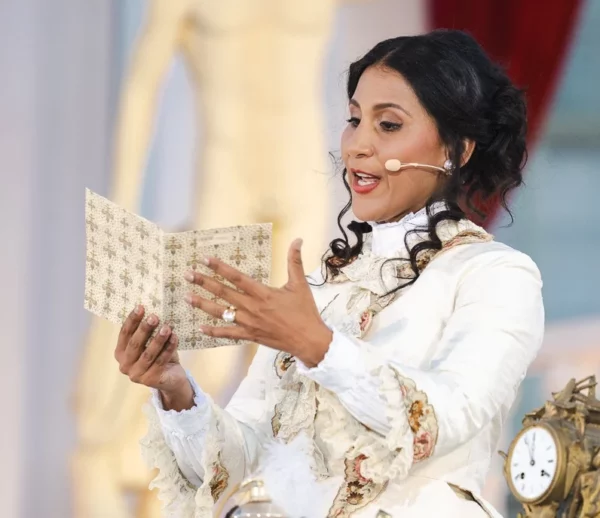 Nathalie Peña Comas, ovacionada  por  Violetta en La traviata.