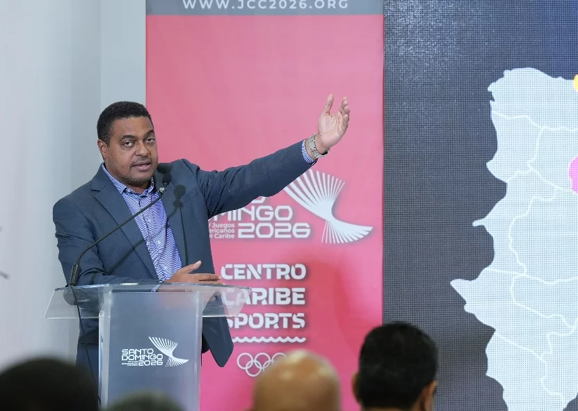 José P. Monegro explica los lugares donde se competirá en el evento internacional que se realizará en 2026. José P. Monegro explica los lugares donde se competirá en el evento internacional que se realizará en 2026.