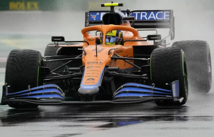 El piloto inglés Lando Norris, durante una de las carreras donde se alzó con el triunfo. El piloto inglés Lando Norris, durante una de las carreras donde se alzó con el triunfo.