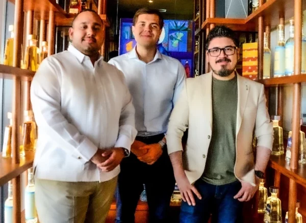 Harlem Raigoso, Julián Londoño y Carlos Espinosa.