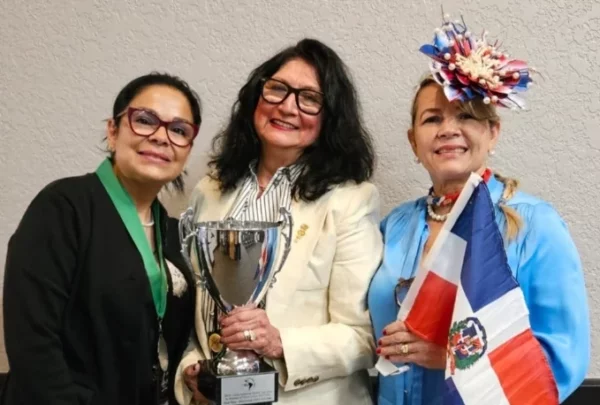 Andrea Fonseca,  Elida Sánchez y Yola Guz.