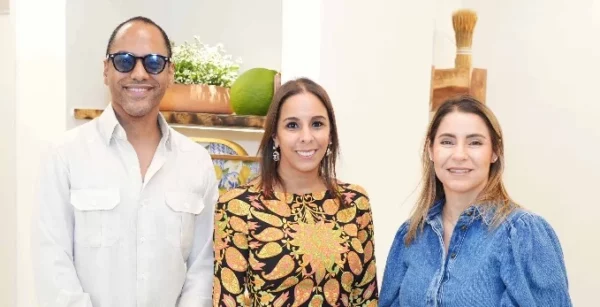 Raúl Cohen, María Laura Howley y Mendy Rodríguez.