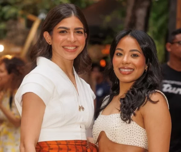 Judith Luna y Lisamel Trinidad.